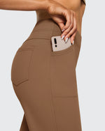 G4Free - Fleece Lined High-Waist Flare Work Pants -GF23A192CA-S-GF23A167DA-S-GF23A193CA-S-GF23A192CB-M-GF23A167DB-M