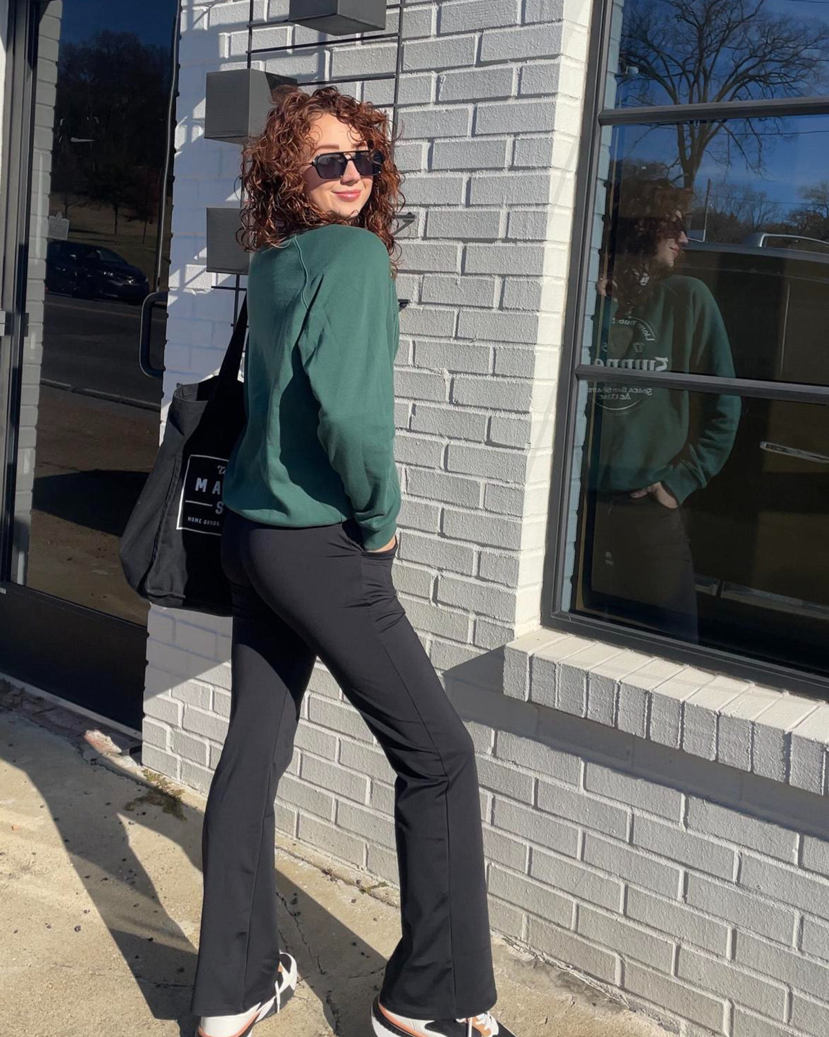 G4Free - Fleece Lined High-Waist Work Flare Pants -GF23A175AA-S-GF22A097AA-S-GF23A176AA-S-GF23A175AB-M-GF22A097AB-M