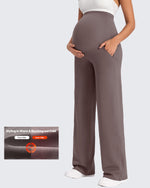 G4Free - Fleece-Lined Maternity Warm Work Trousers -GF25JY298AF-XS