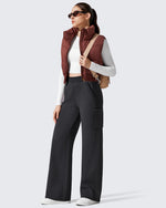 G4Free - Flurrylux Cargo Fleece Lined Thermal Wide Leg Trousers -GF25J731AA-S-GF25J732AA-S-GF25J733AA-S-GF25J731AB-M-GF25J732AB-M