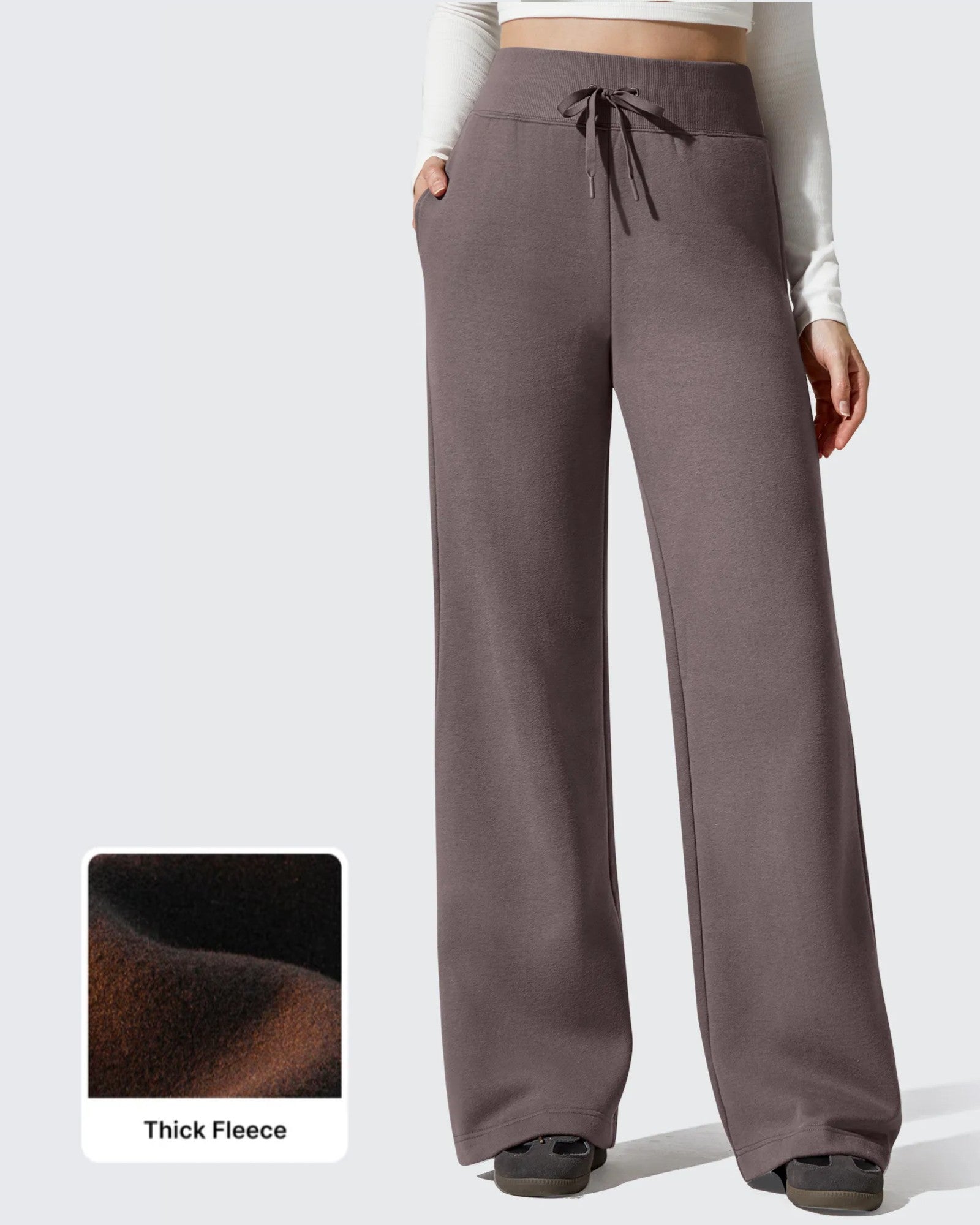 G4Free - Flurrylux Fleece Lined Drawstring Cotton Thermal Pants -GF25J707AF-XS-GF25J708AF-XS-GF25J709AF-XS-GF25J707AA-S-GF25J708AA-S