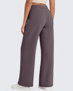 G4Free - Flurrylux Fleece Lined Drawstring High-Waist Pants -GF24J280AA-S