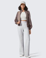 G4Free - Flurrylux Fleece Lined Loose Flare Sweatpants -GF25A602AF-XS-GF25A603AF-XS-GF25A604AF-XS-GF25A602AA-S-GF25A603AA-S