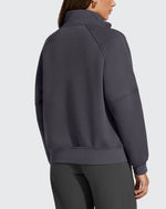 G4Free - Flurrylux Half Zip Mock Neck Cotton Fleece Pullover -GF25F656AA-S-GF25F656AB-M-GF25F656AC-L-GF25F656AD-XL-GF25F656AE-XXL