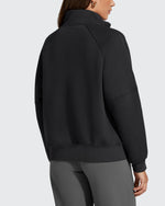 G4Free - Flurrylux Half Zip Mock Neck Cotton Fleece Pullover -GF25F656AA-S-GF25F656AB-M-GF25F656AC-L-GF25F656AD-XL-GF25F656AE-XXL