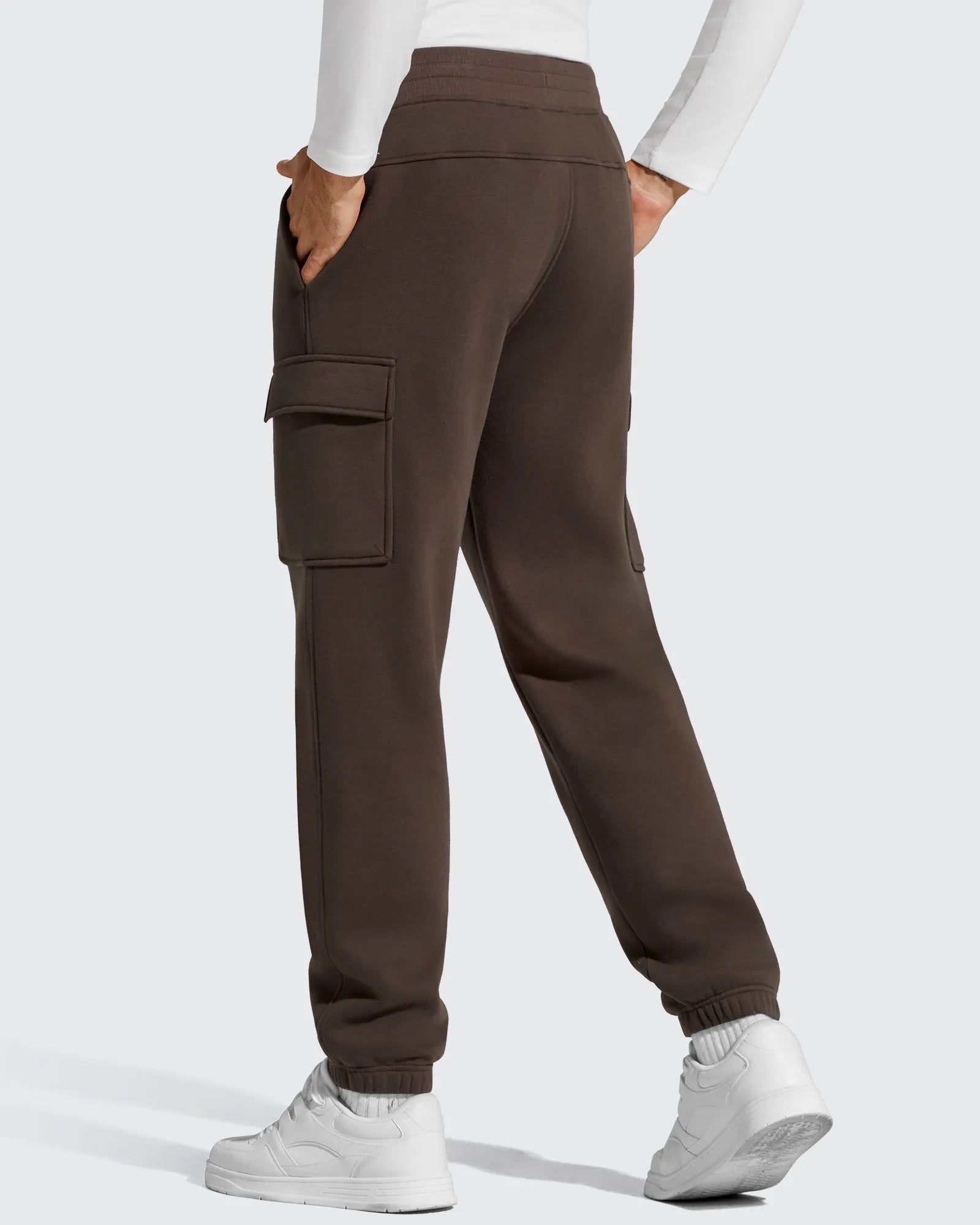 G4Free - Flurrylux Men's Cotton Fleece-Lined  Drawstring Cargo Pants -GF25DM689BA-S-GF25DM690BA-S-GF25DM689BB-M-GF25DM690BB-M-GF25DM689BC-L