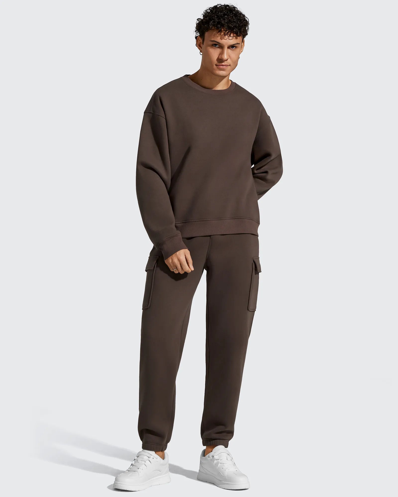 G4Free - Flurrylux Men's Cotton Fleece-Lined  Drawstring Cargo Pants -GF25DM689BA-S-GF25DM690BA-S-GF25DM689BB-M-GF25DM690BB-M-GF25DM689BC-L