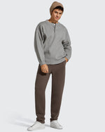 G4Free - Flurrylux Men's Fleece-Lined Drawstring Cotton Straight Leg Pants -GF25DM687DA-S-GF25DM688DA-S-GF25DM687DB-M-GF25DM688DB-M-GF25DM687DC-L