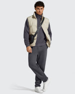 G4Free - Flurrylux Men's Fleece Lined Half Zip Pullover Hoodies -GF25FM740AA-S-GF25FM740AB-M-GF25FM740AC-L-GF25FM740AD-XL-GF25FM740AE-XXL