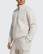 G4Free - Flurrylux Men's Fleece Lined Half Zip Pullover Hoodies -GF25FM740AA-S-GF25FM740AB-M-GF25FM740AC-L-GF25FM740AD-XL-GF25FM740AE-XXL