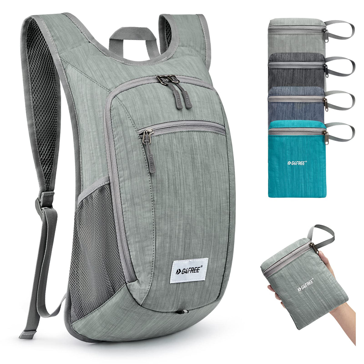 G4Free - G4Free 10L/15L Lightweight Hiking Backpack -TN22B044A-TN23B214A-TN24B381A-TN22B044D-TN23B214D