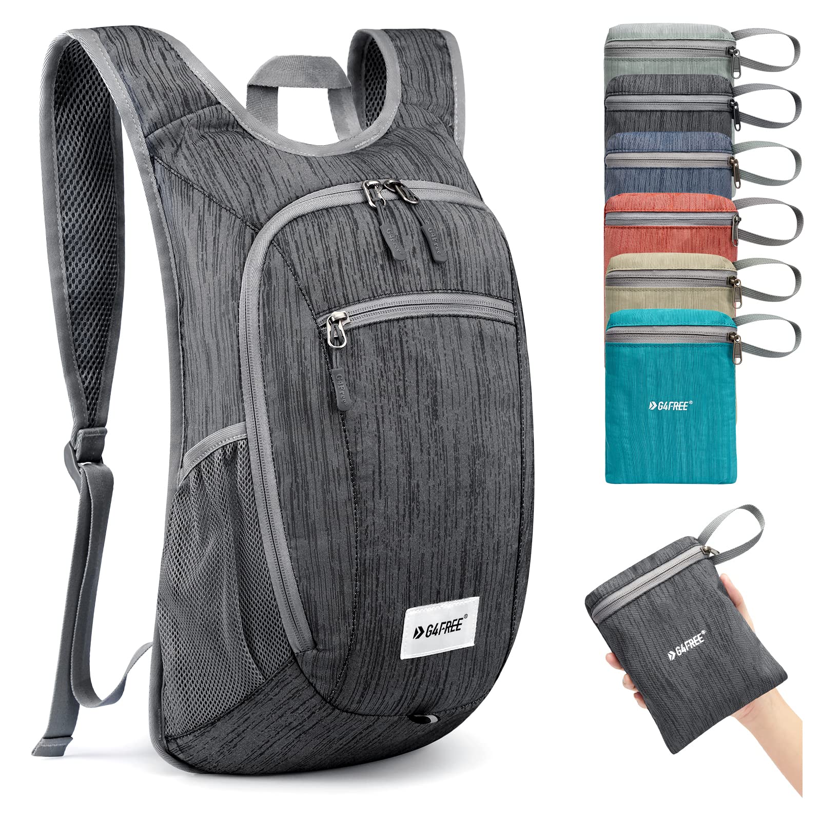 G4Free - G4Free 10L/15L Lightweight Hiking Backpack -TN22B044A-TN23B214A-TN24B381A-TN22B044D-TN23B214D