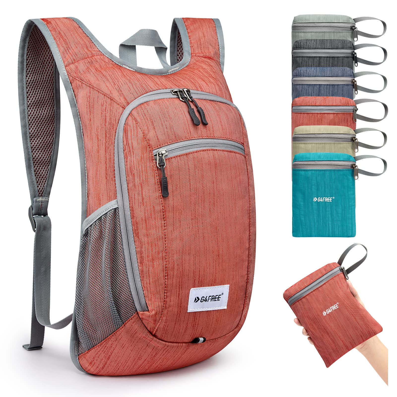 G4Free - G4Free 10L/15L Lightweight Hiking Backpack -TN22B044A-TN23B214A-TN24B381A-TN22B044D-TN23B214D