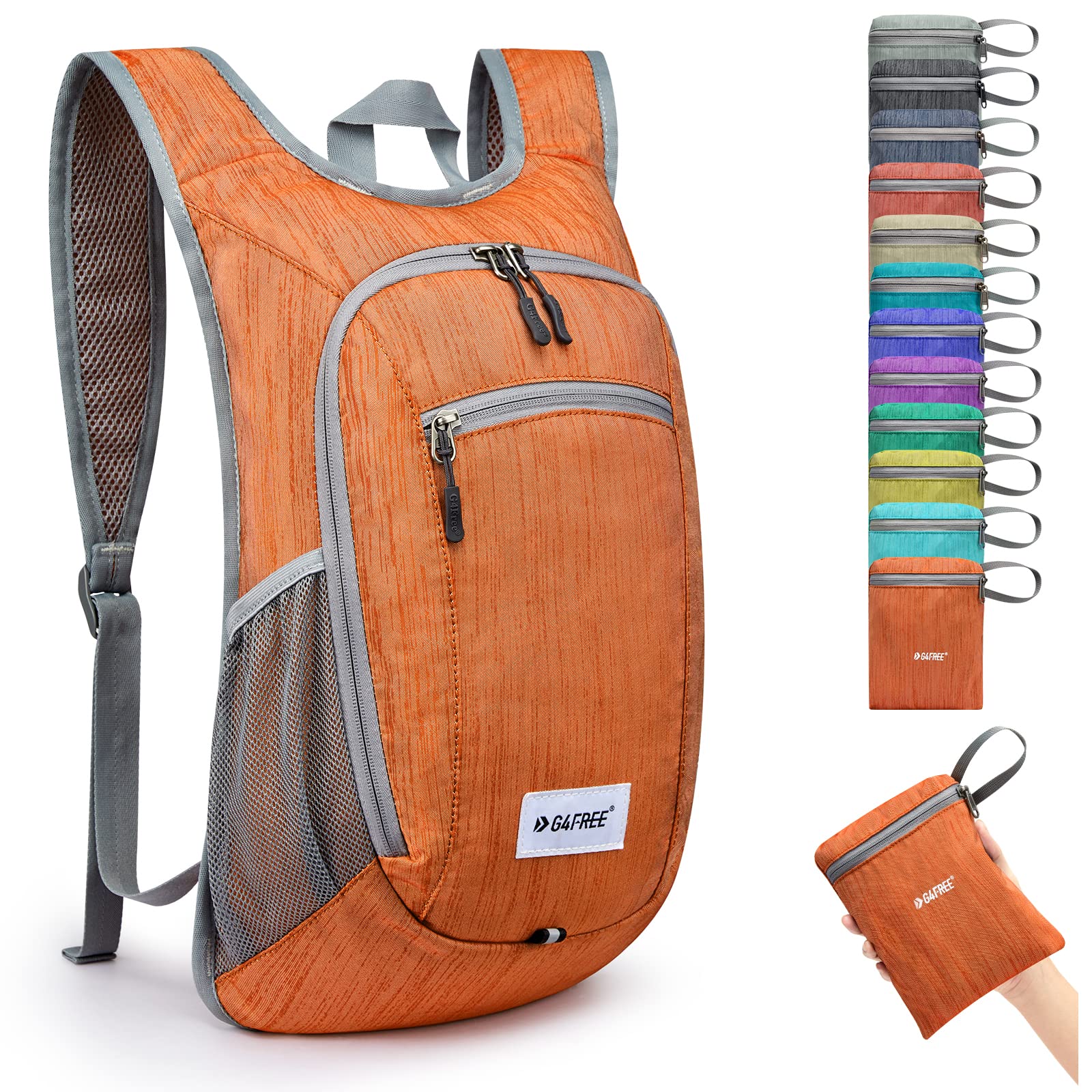 G4Free - G4Free 10L/15L Lightweight Hiking Backpack -TN22B044A-TN23B214A-TN24B381A-TN22B044D-TN23B214D