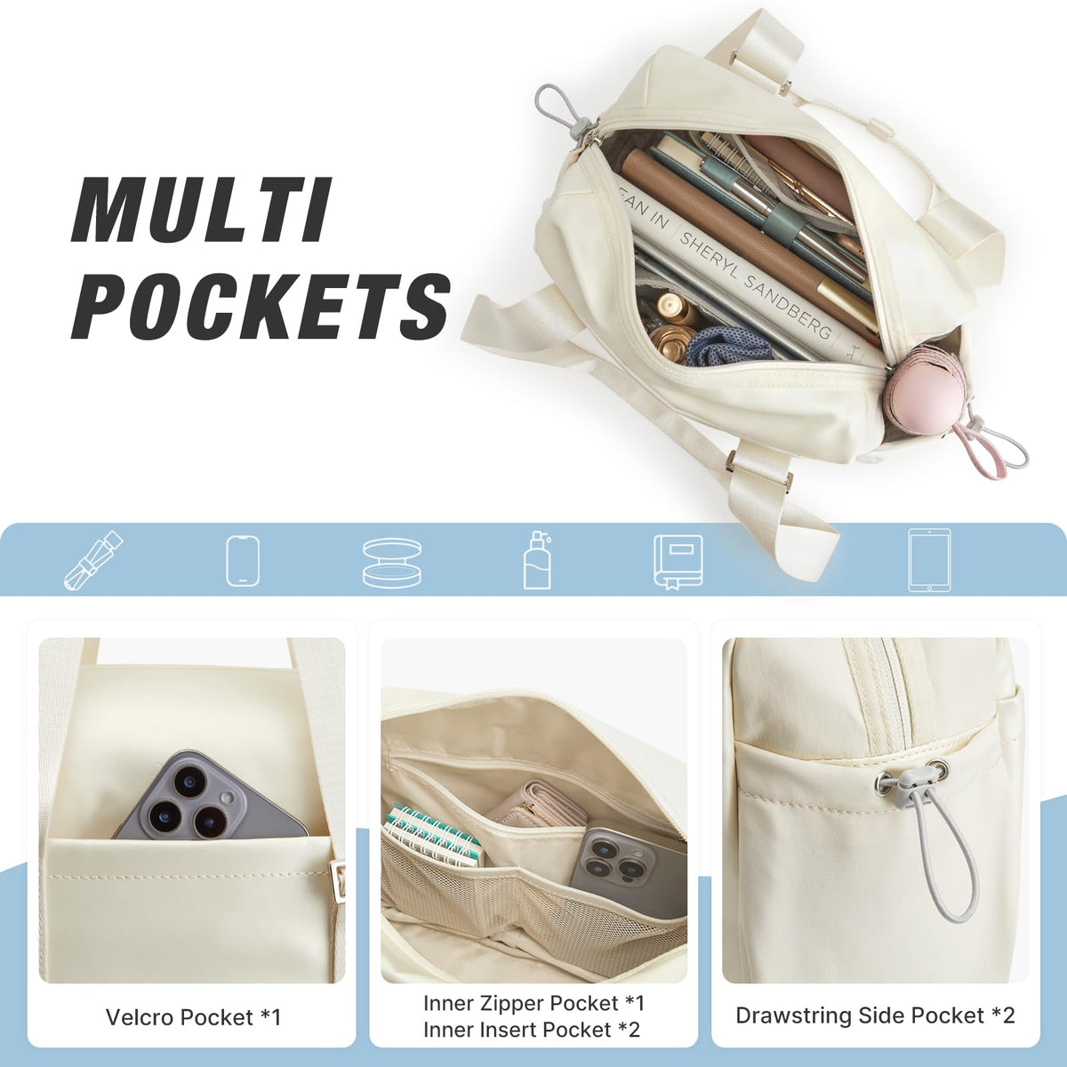 G4Free - G4Free 10L Mini Gym Bag with Wet Pocket Lightweight -TN24B482A-TN24B482B-TN24B482C
