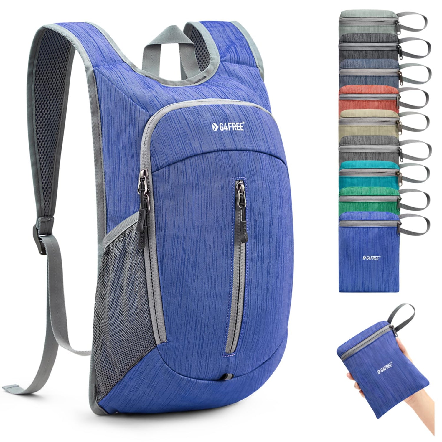 G4Free - G4Free 10L Small Travel Hiking Daypack -TN22B157E-TN22B157A-TN22B157G-TN22B157B-TN22B157J