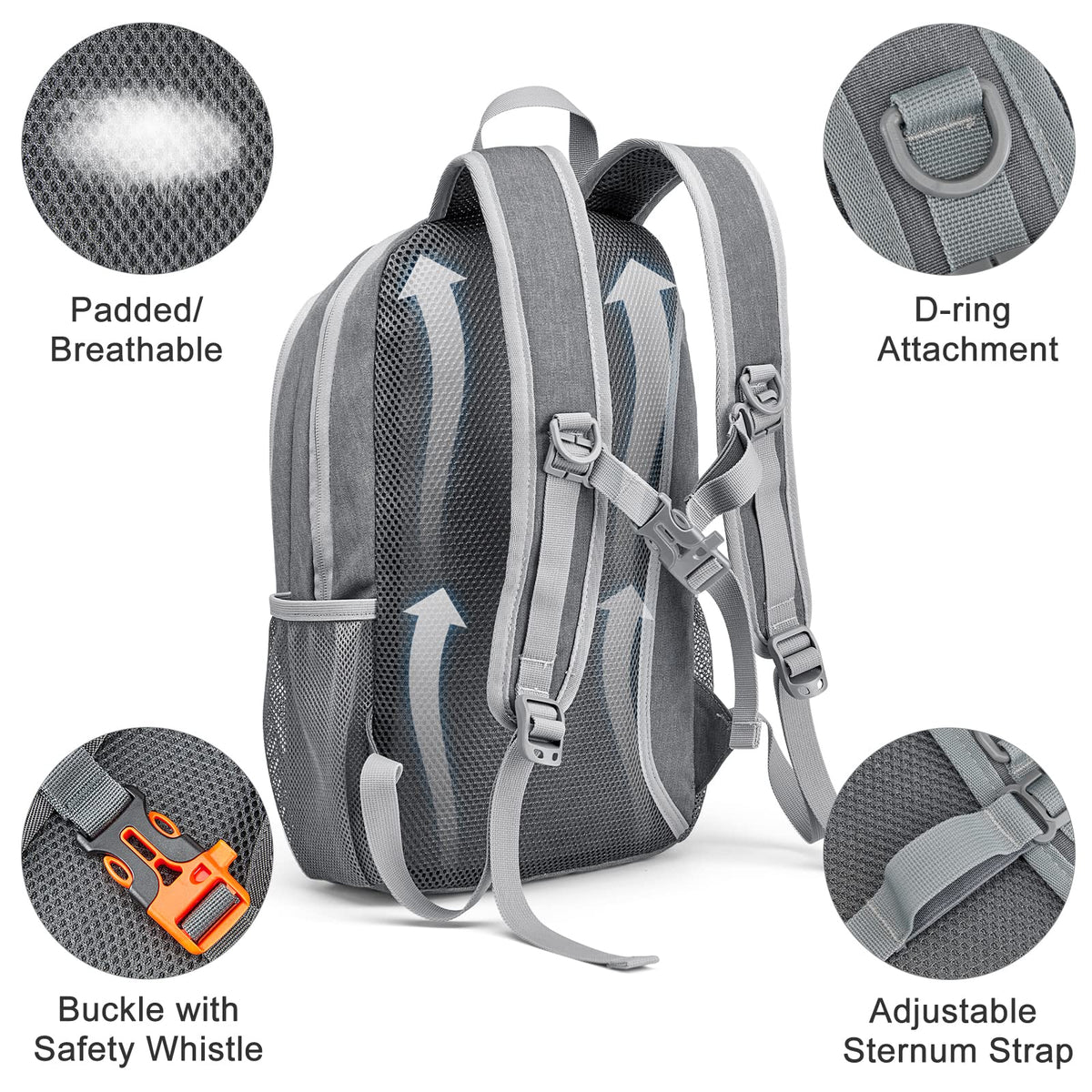 G4Free - G4Free 12L Mini Outdoor Hiking Daypack -TN22B107A-TN22B107C-TN22B107B