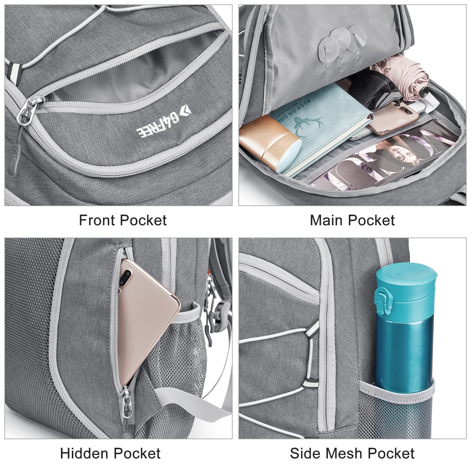 G4Free - G4Free 12L Mini Outdoor Hiking Daypack -TN22B107A-TN22B107C-TN22B107B