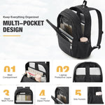 G4Free - G4Free 15L Water-Resistant Hiking Backpack Adjustable Chest Strap -TN25B521C-TN25B521B-TN25B521A