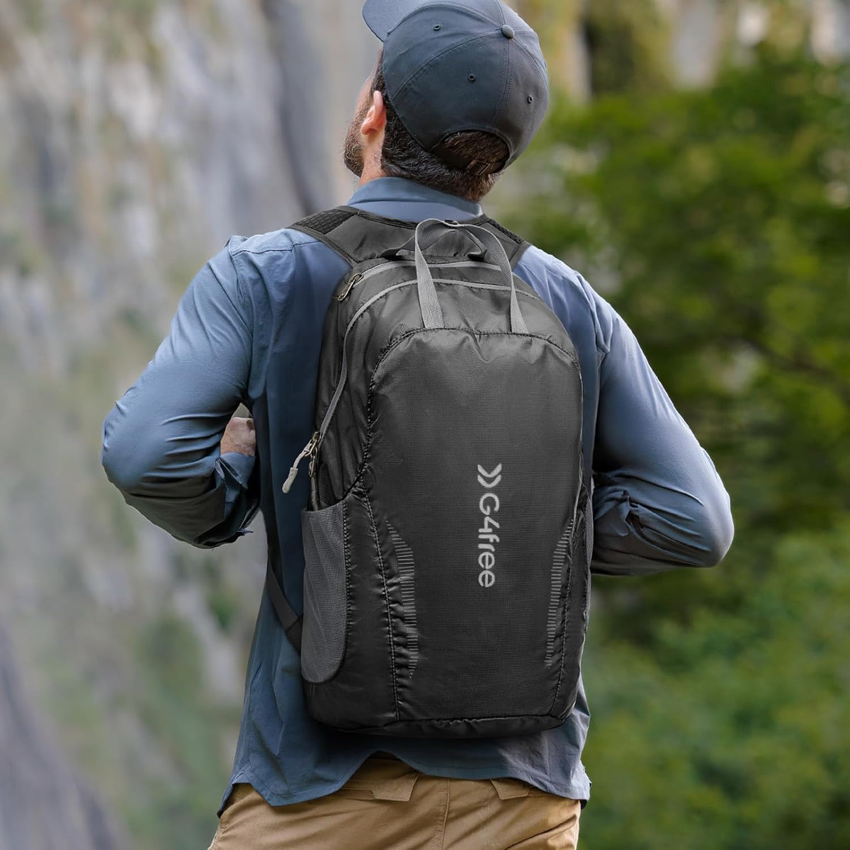 G4Free - G4Free 25L Packable Foldable Water Resistant Hiking Backpack -TN24B436B-TN24B436A-TN24B436D-TN24B436C