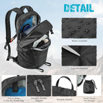 G4Free - G4Free 25L Packable Hiking Backpack with Thickened Back Panel -TN25B507A-TN25B507B-TN25B507C