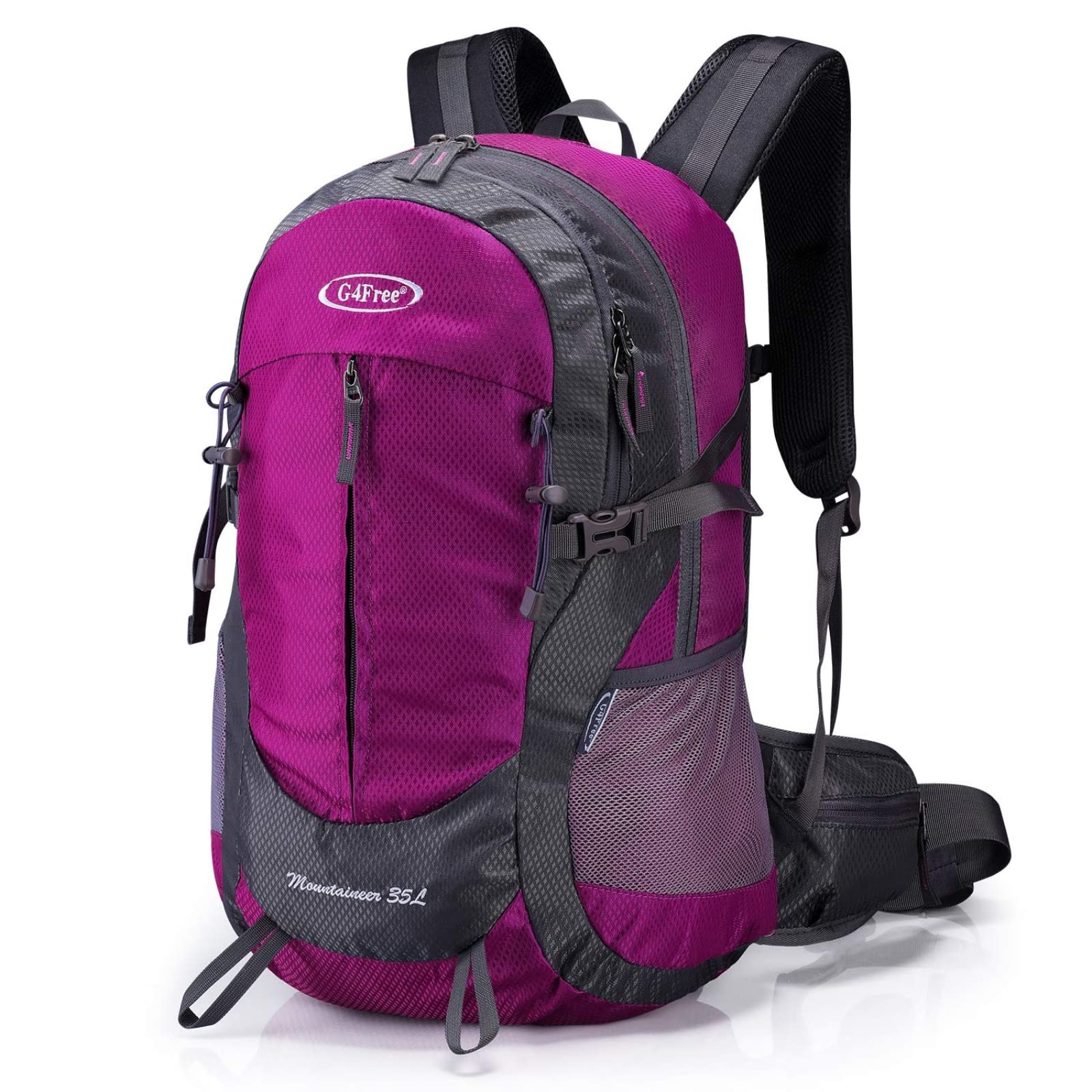 G4Free - G4Free 35L Outdoor Sports Travel Daypack with Rain Cover -D02V647A