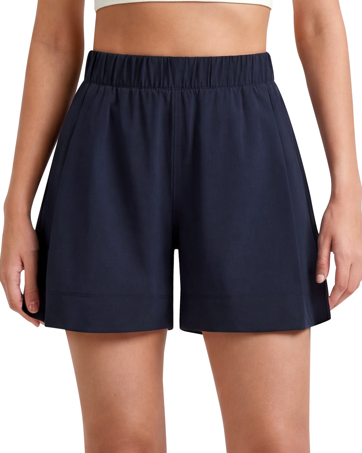 G4Free - G4Free 4" Water Resistant Side Slit Casual Shorts with Pockets -GF26E996A001A-S-GF26E996A001B-M-GF26E996A001C-L-GF26E996A001D-XL-GF26E996A001E-XXL