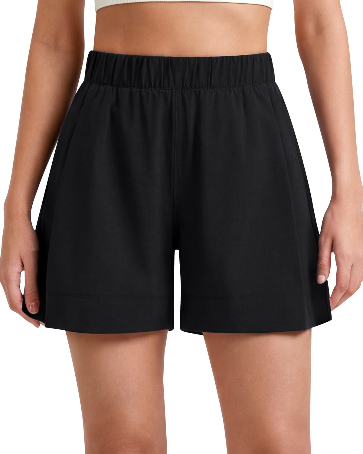 G4Free - G4Free 4" Water Resistant Side Slit Casual Shorts with Pockets -GF26E996A001A-S-GF26E996A001B-M-GF26E996A001C-L-GF26E996A001D-XL-GF26E996A001E-XXL