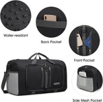 G4Free - G4Free 40L/65L Foldable Duffel Bag, Water-Repellent Travel Backpack -TN23B231L-TN23B231A-D01V085B-D01V085G-D01V085E