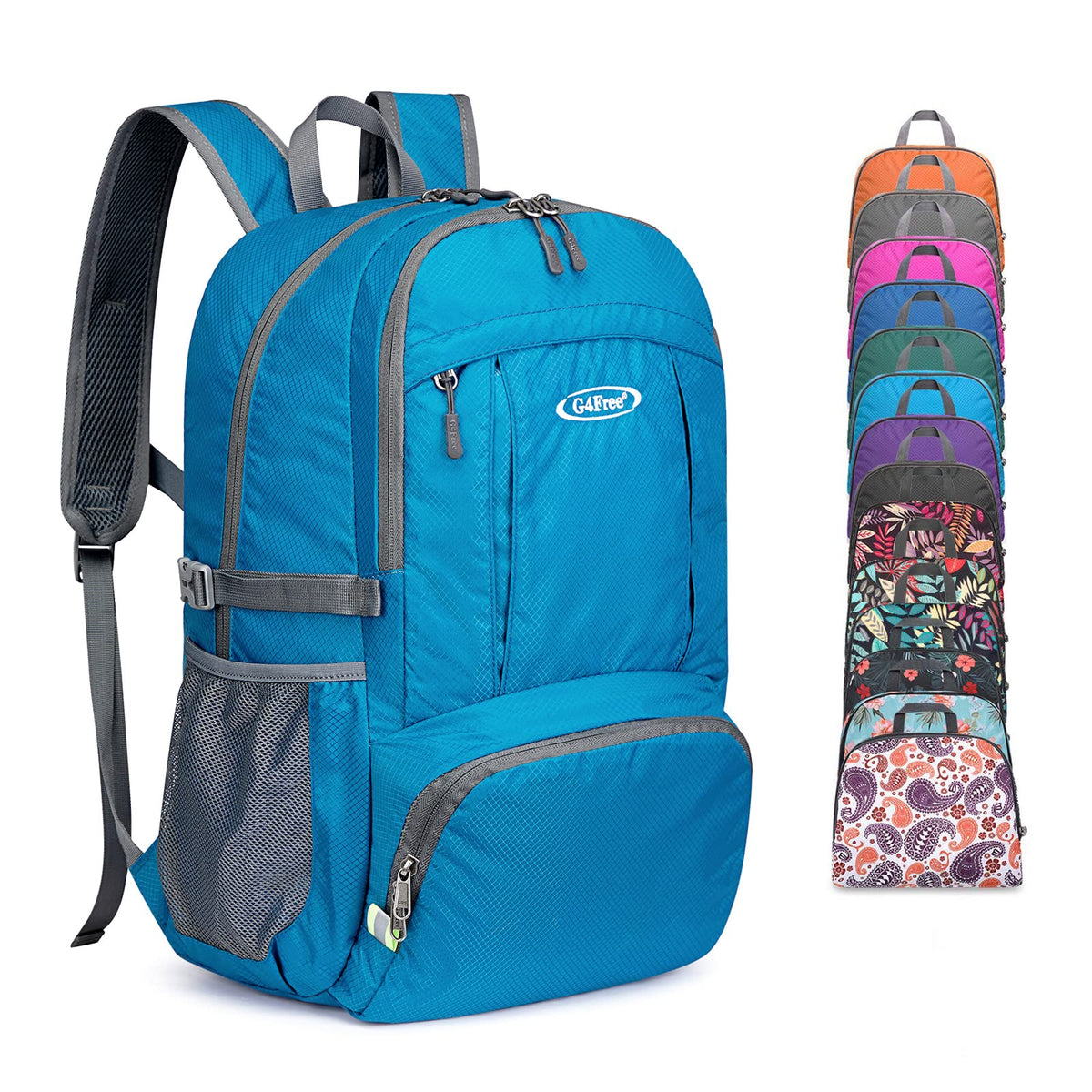 G4Free - G4Free 40L Lightweight Packable Hiking Backpack -D02V707A-D02V707J-D02V707E-D02V707F-D02V707C