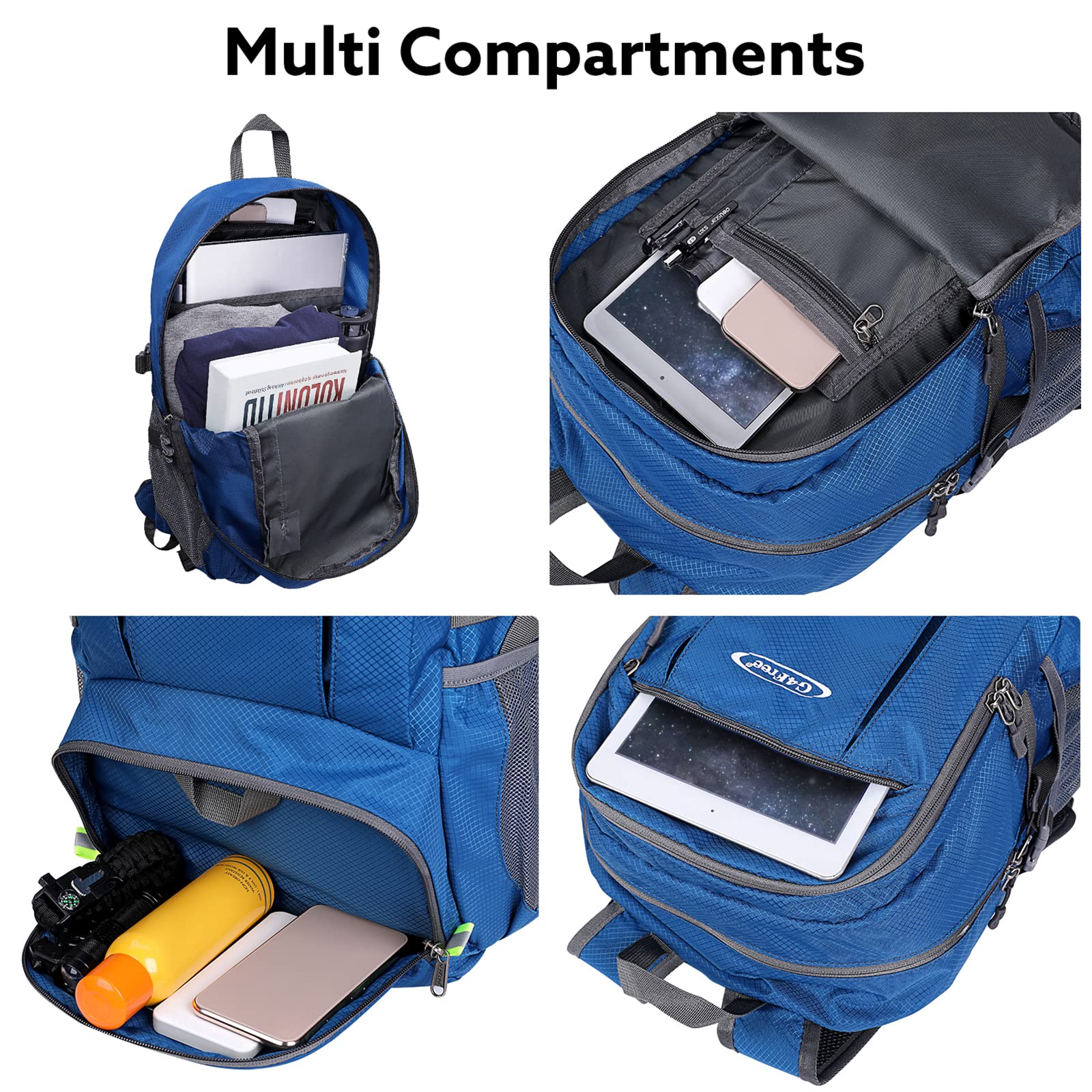 G4Free - G4Free 40L Lightweight Packable Hiking Backpack -D02V707A-D02V707J-D02V707E-D02V707F-D02V707C