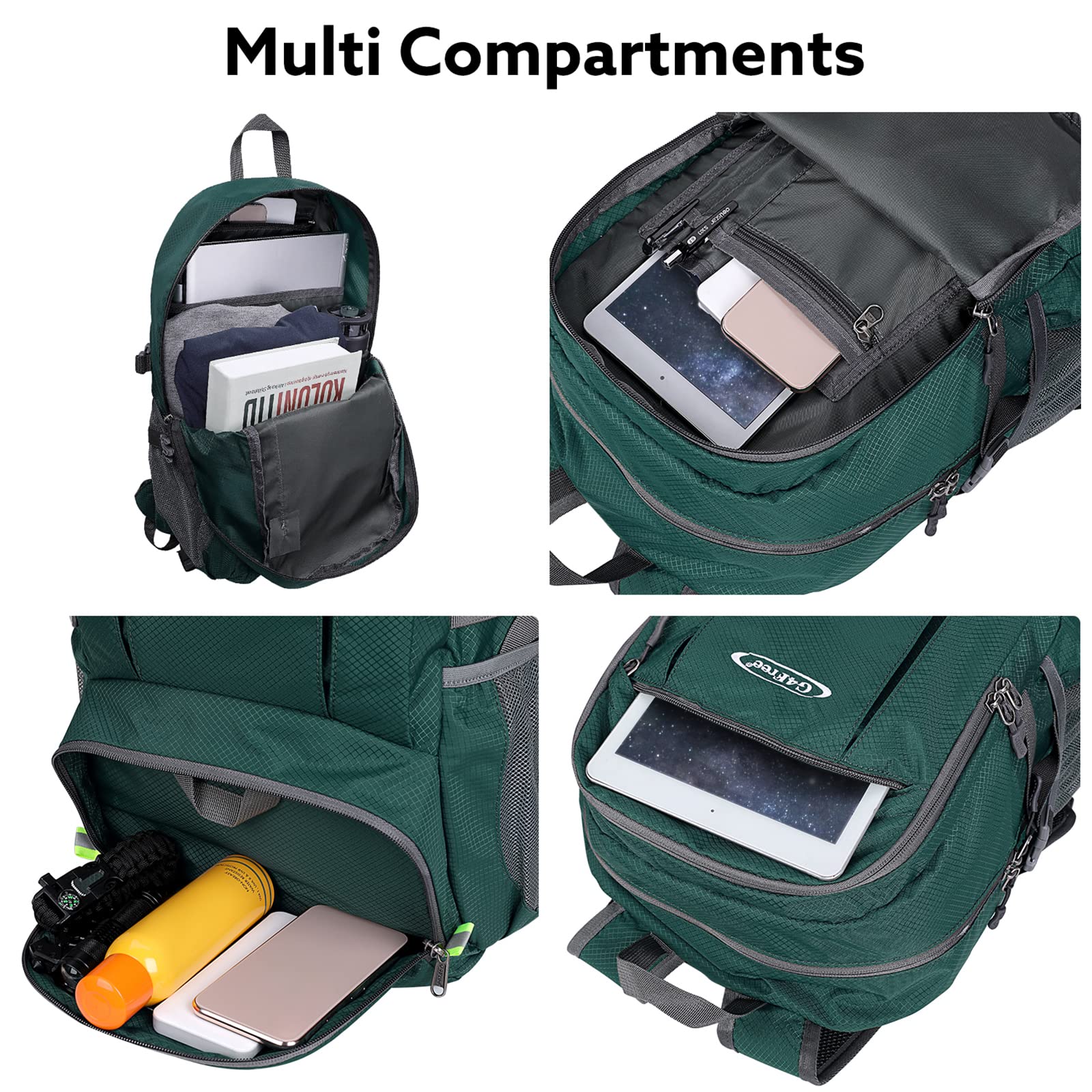 G4Free - G4Free 40L Lightweight Packable Hiking Backpack -D02V707A-D02V707J-D02V707E-D02V707F-D02V707C