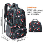 G4Free - G4Free 40L Lightweight Packable Hiking Backpack -D02V707A-D02V707J-D02V707E-D02V707F-D02V707C