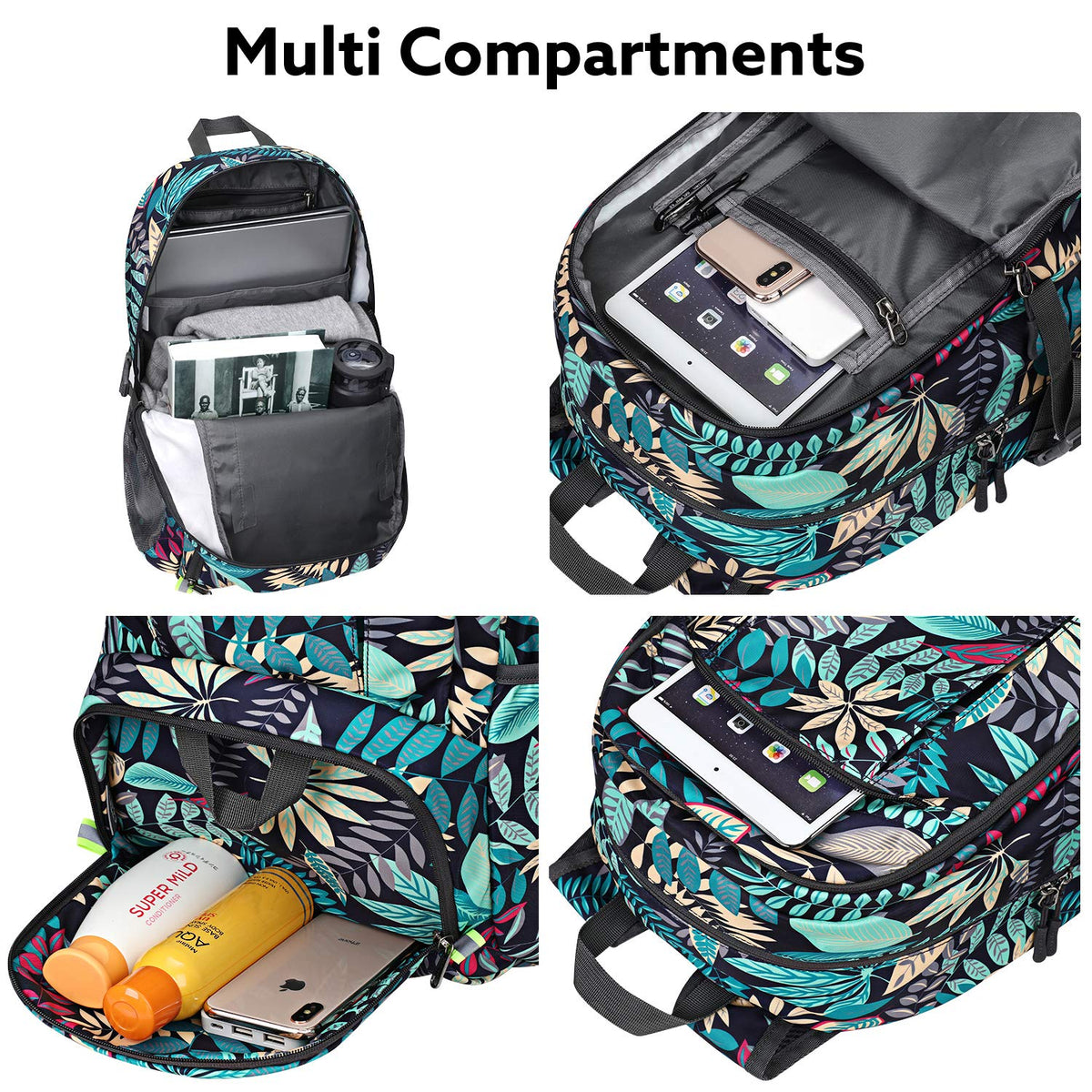 G4Free - G4Free 40L Lightweight Packable Hiking Backpack -D02V707A-D02V707J-D02V707E-D02V707F-D02V707C