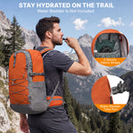 G4Free - G4Free 40L Lightweight Travel Backpack with Rain Cover -TN26B623A-TN26B623B-TN26B623C