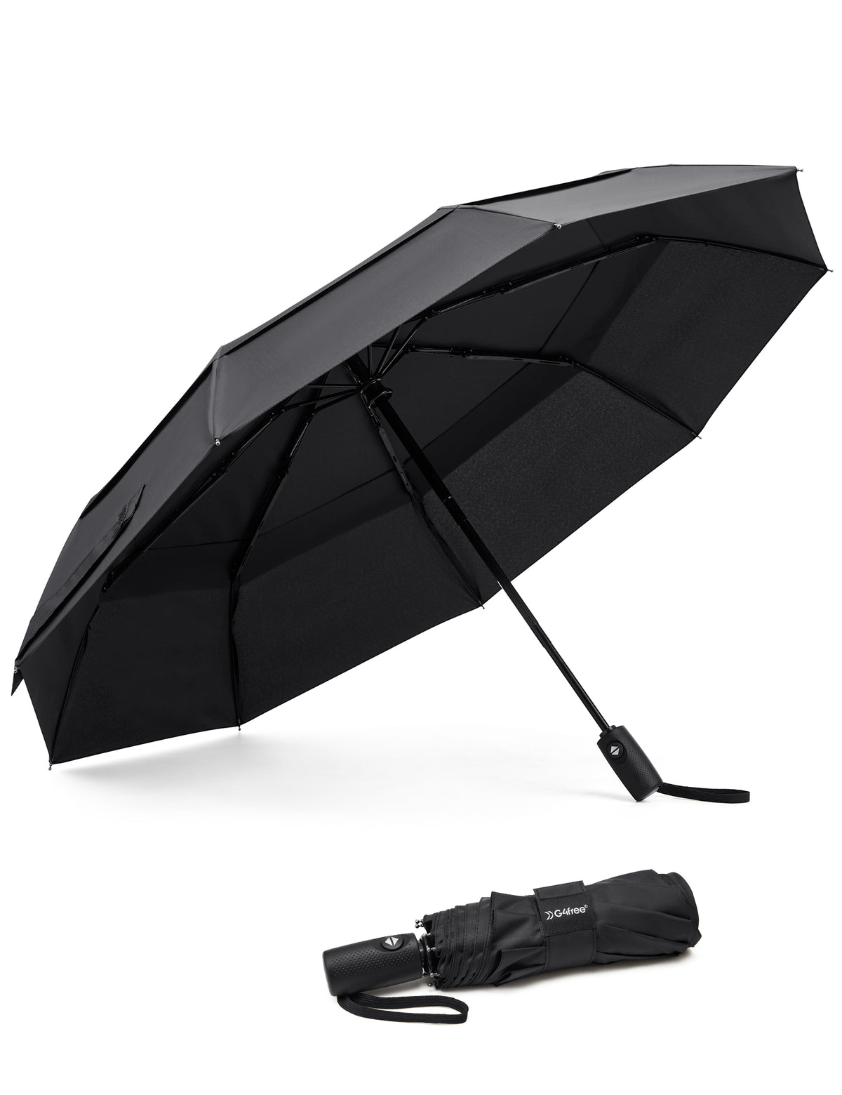 G4Free - G4Free 42 Inch Windproof Travel Umbrella -TN25A604A-TN25A604B-TN25A604C-TN25A604D