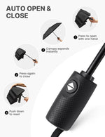 G4Free - G4Free 42 Inch Windproof Travel Umbrella -TN25A604A-TN25A604B-TN25A604C-TN25A604D