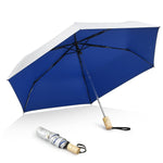G4Free - G4Free 42Inch UPF 50+ UV Protection Wooden Handle Travel Umbrella -NT22A148I-NT22A148J-NT22A148B-NT22A148C-NT22A148F