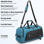 G4Free - G4Free 45L 3-Way Duffle Backpack with Wet Pocket & Shoes Compartment -TN22B071A-TN23B181A-TN22B071B-TN23B181B-TN22B071C