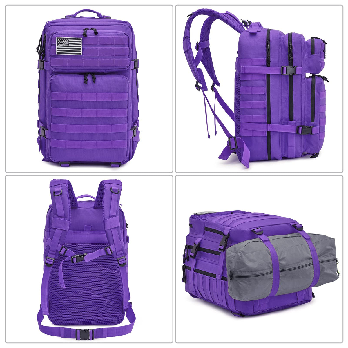 G4Free - G4Free 45L Military Tactical Backpack -D02V667B-D02V667A-D02V667E-D02V667D