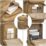 G4Free - G4Free 45L Military Tactical Backpack -D02V667B-D02V667A-D02V667E-D02V667D