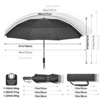G4Free - G4Free 46/54/62 Inch Large Compact Golf Umbrella Windproof 10 Ribs -TN23A229B-TN23A230B-TN22A110B-TN23A229A-TN23A230A