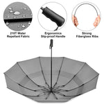 G4Free - G4Free 46/54/62 Inch Large Compact Golf Umbrella Windproof 10 Ribs -TN23A229B-TN23A230B-TN22A110B-TN23A229A-TN23A230A