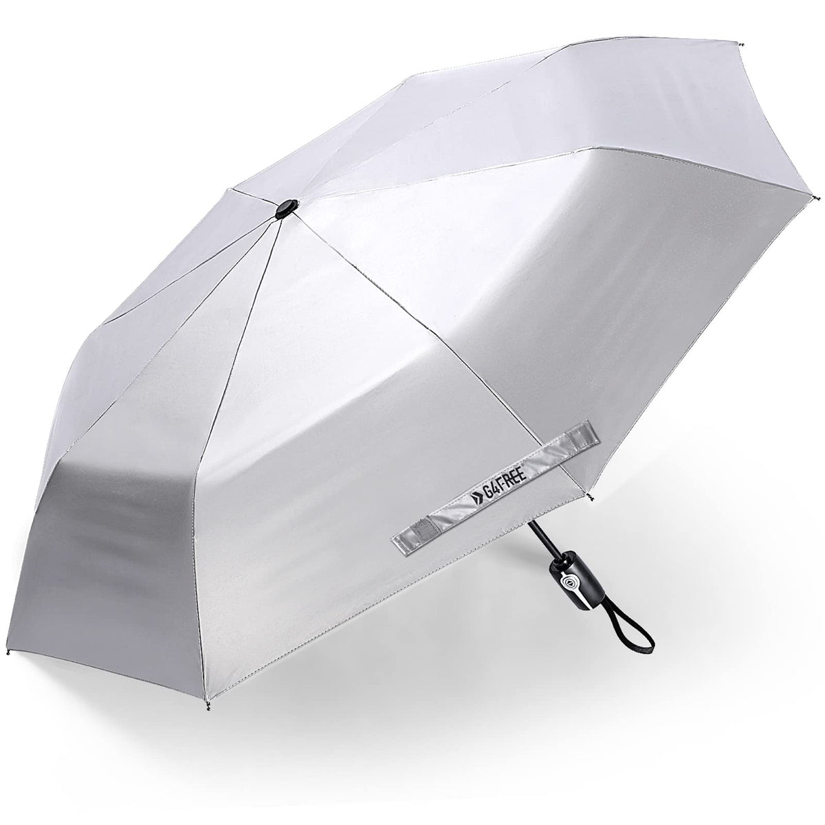 G4Free - G4Free 46 Inch Auto Open UPF 50+ UV Protection Large Travel Umbrella -D02V746A-D02V746D-D02V746M