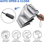 G4Free - G4Free 46 Inch UPF 50+ UV Protection Sun Double Layer Windproof Auto Umbrella -TN24A451B-TN24A451C-TN24A451A