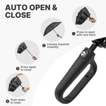 G4Free - G4Free 46" Inverted Umbrella – Carabiner Handle -NT25A620A-NT25A620B-NT25A620C-NT25A620D
