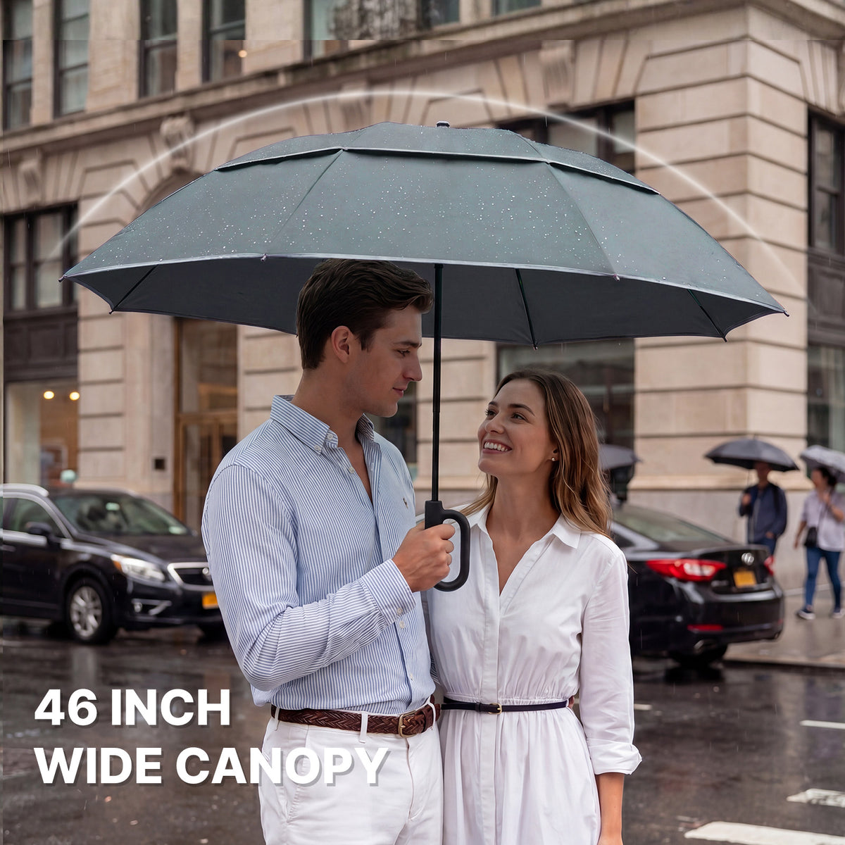 G4Free - G4Free 46" Inverted Umbrella – Carabiner Handle -NT25A620A-NT25A620B-NT25A620C-NT25A620D