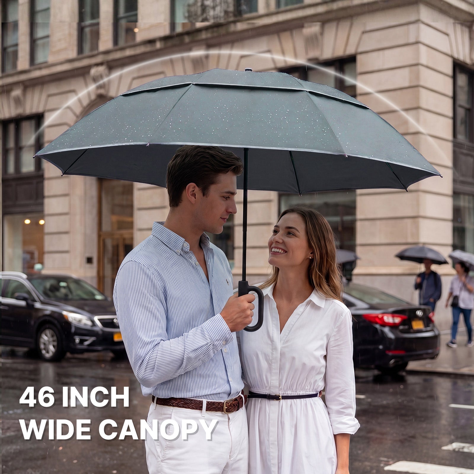 G4Free - G4Free 46" Inverted Umbrella – Carabiner Handle -NT25A620A-NT25A620B-NT25A620C-NT25A620D