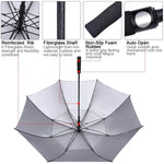 G4Free - G4Free 54/62/68 Inch UV Protection Auto Open Double Canopy Sun Rain Umbrella -D02V686A-D02V682A-D02V558A-D02V686B-D02V682B