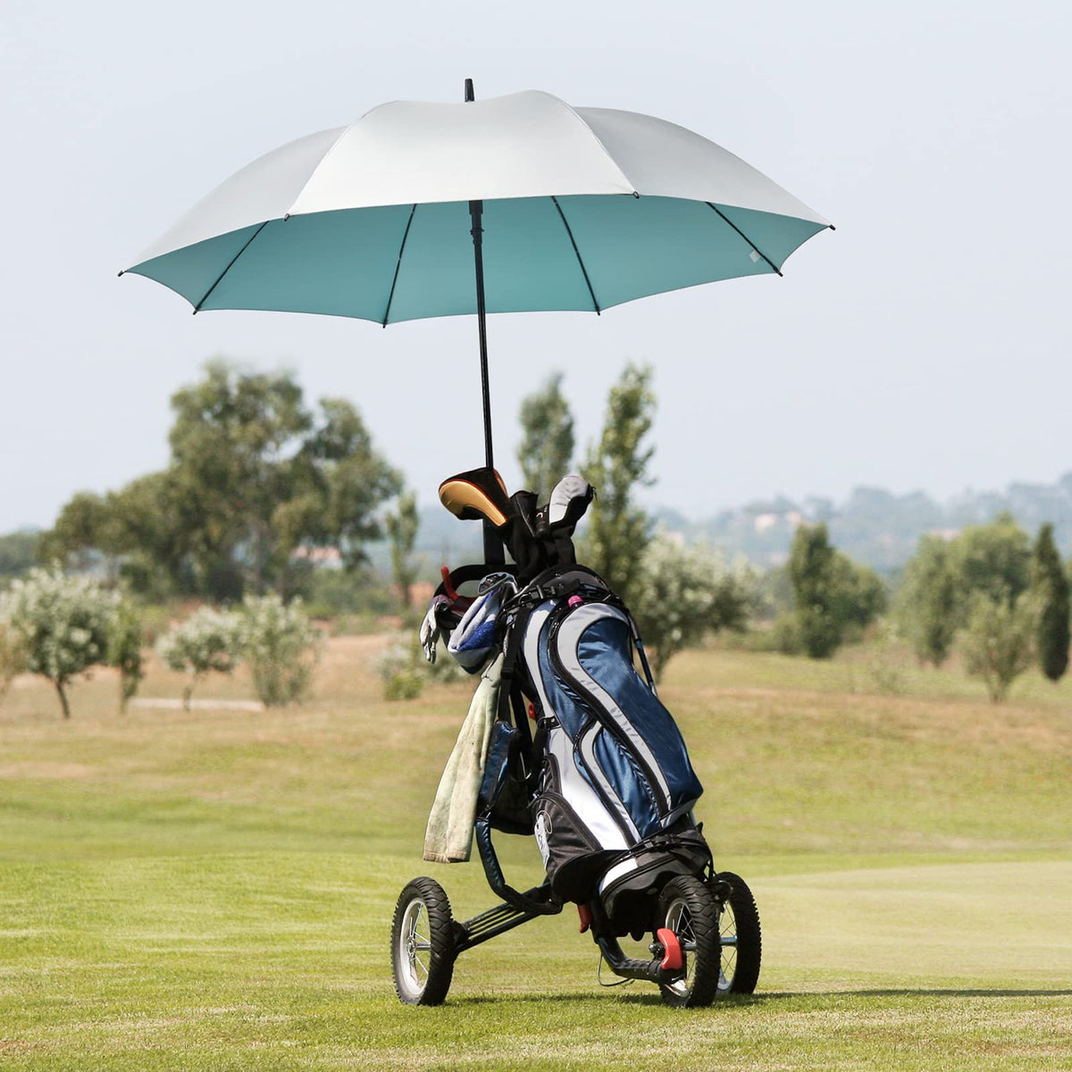 G4Free - G4Free 54/62 Inch Windproof UV Protection Golf Umbrella -TN23A187B-TN23A187A-TN23A187D-TN23A187C